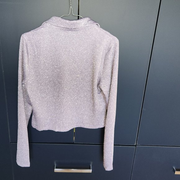 Lilac Glitter Blouse - Picture 4 of 4